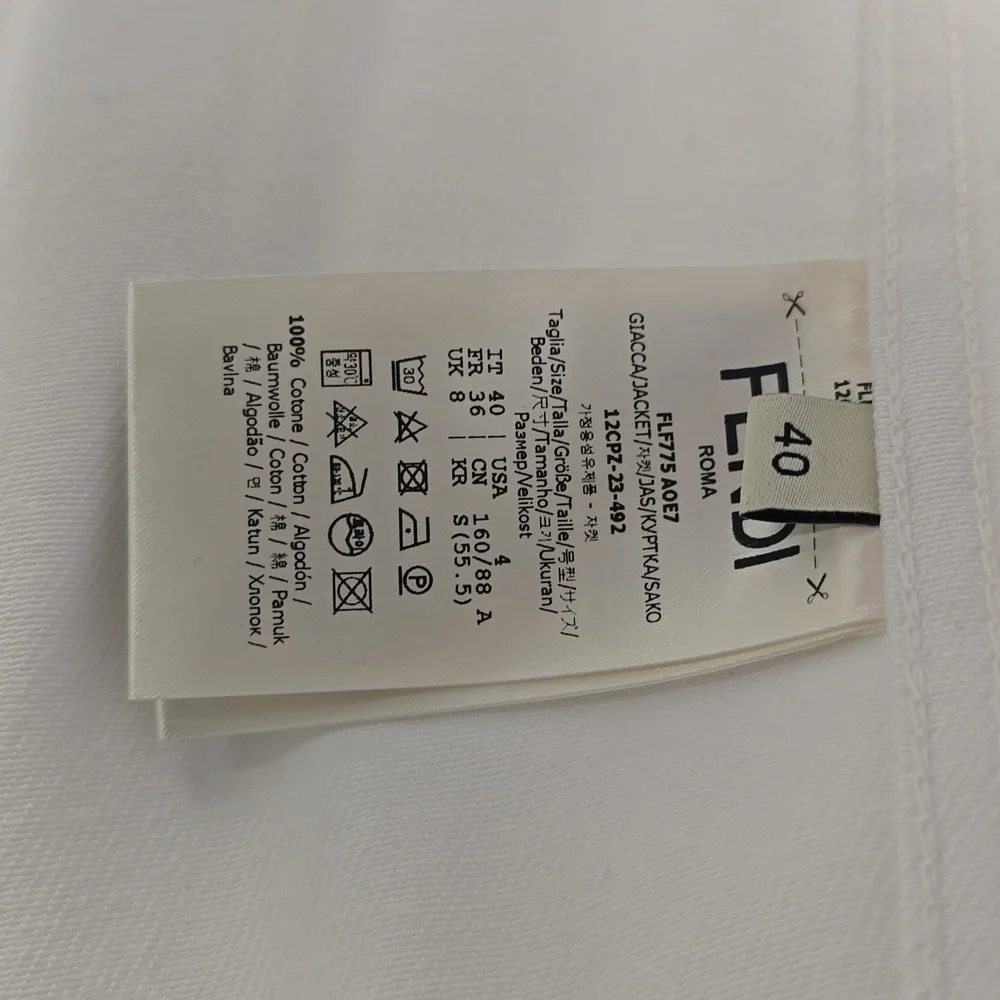 Fendi Denim Vest - Picture 4 of 6
